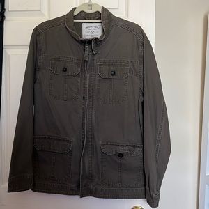America Eagle Outfitters Jean Olive Green Jacket